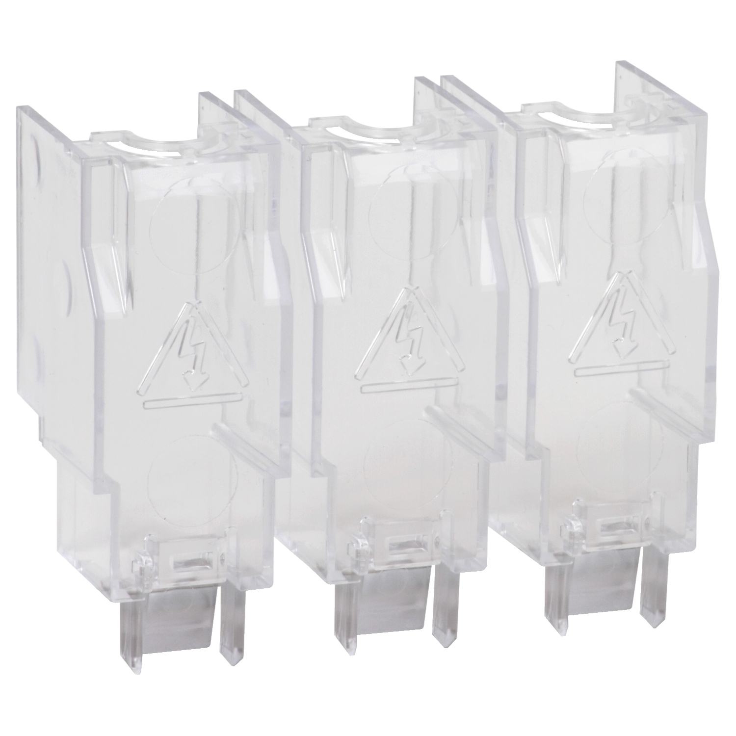 GS1AP33 TeSys 3-Pole Direct Mount Terminal Shroud, Switch Rating 100/125/160 A, For Use With GS1 Series 100 A (Line/Load) Fusible Disconnect Switch