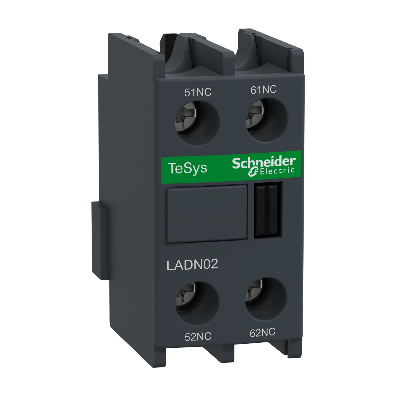 LADN02 TeSys D Instantaneous Auxiliary Contact Block, 690 V AC, 10 A, 2NC Contacts