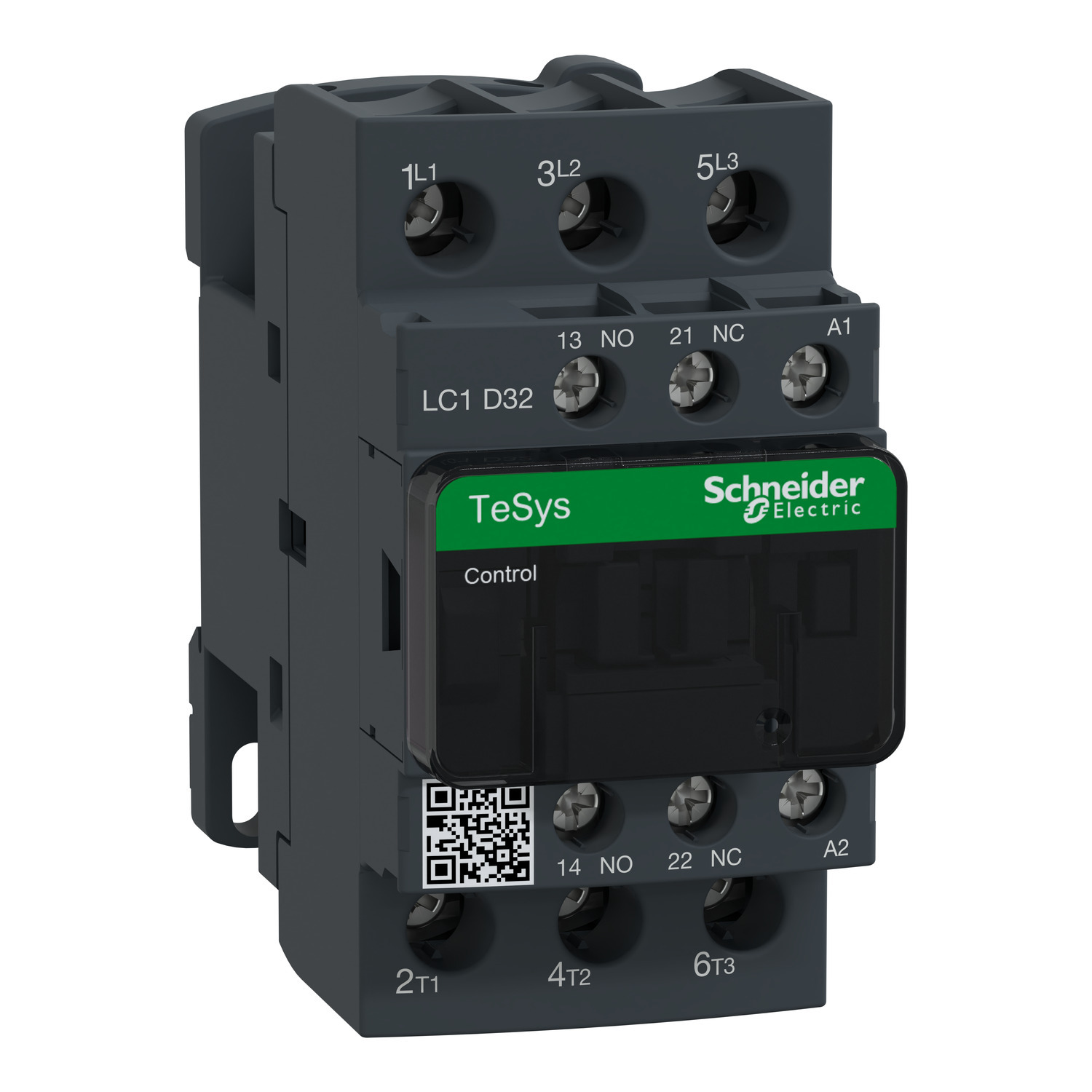LC1D32B7 LC1D Direct On-Line IEC Contactor, 24/690 V AC, 300 V DC V Coil, 32/50 A, 3NO Contact, 3 Poles