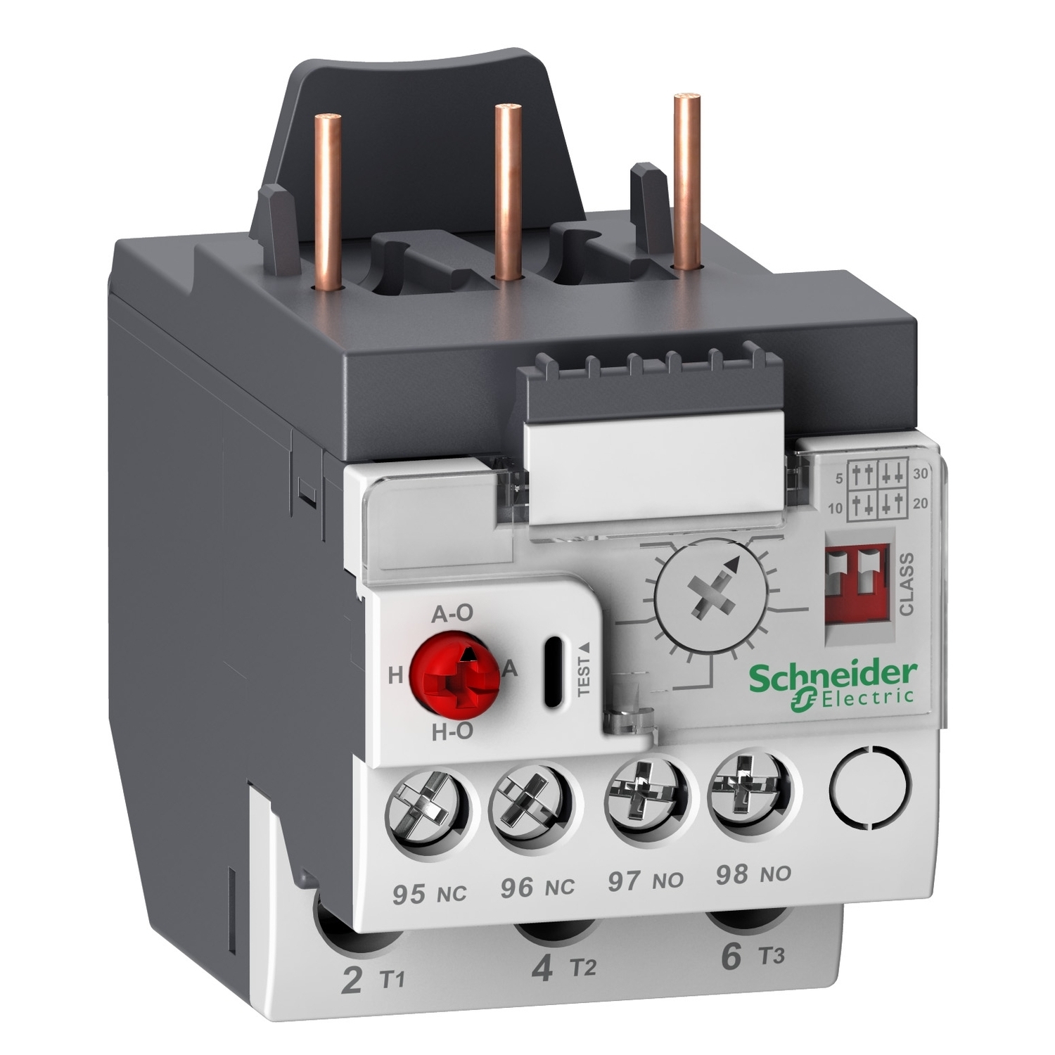 LR9D32 TeSys LR9D Electronic Thermal Overload Relay, 6.4 to 32 A, 1NO-1NC 1 Form A/1 Form B Contact