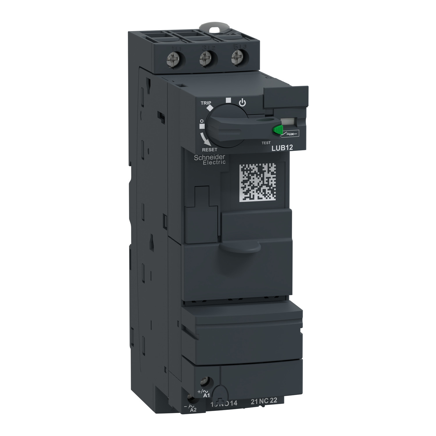 LUB12 TeSys Non-Reversing Power Base, For Use With Combination Motor Starters