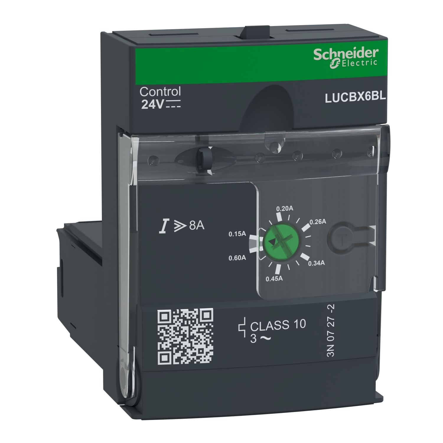 LUCBX6BL TeSys LUCB 3-Phase Class 10 Solid State Advanced Control Unit