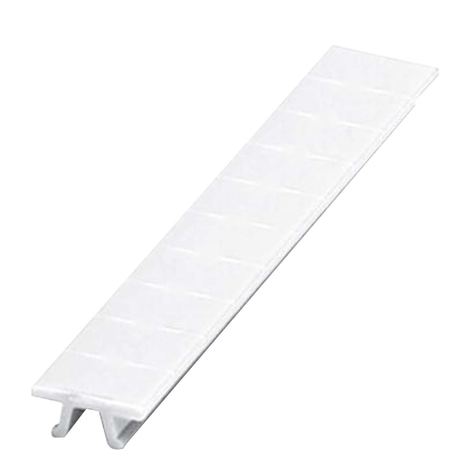 NSYTRAB630 Linergy 10-Character Horizontal Numeric Printed Marking Strip, 6 mm W, Black Legend, Polyamide 6.6