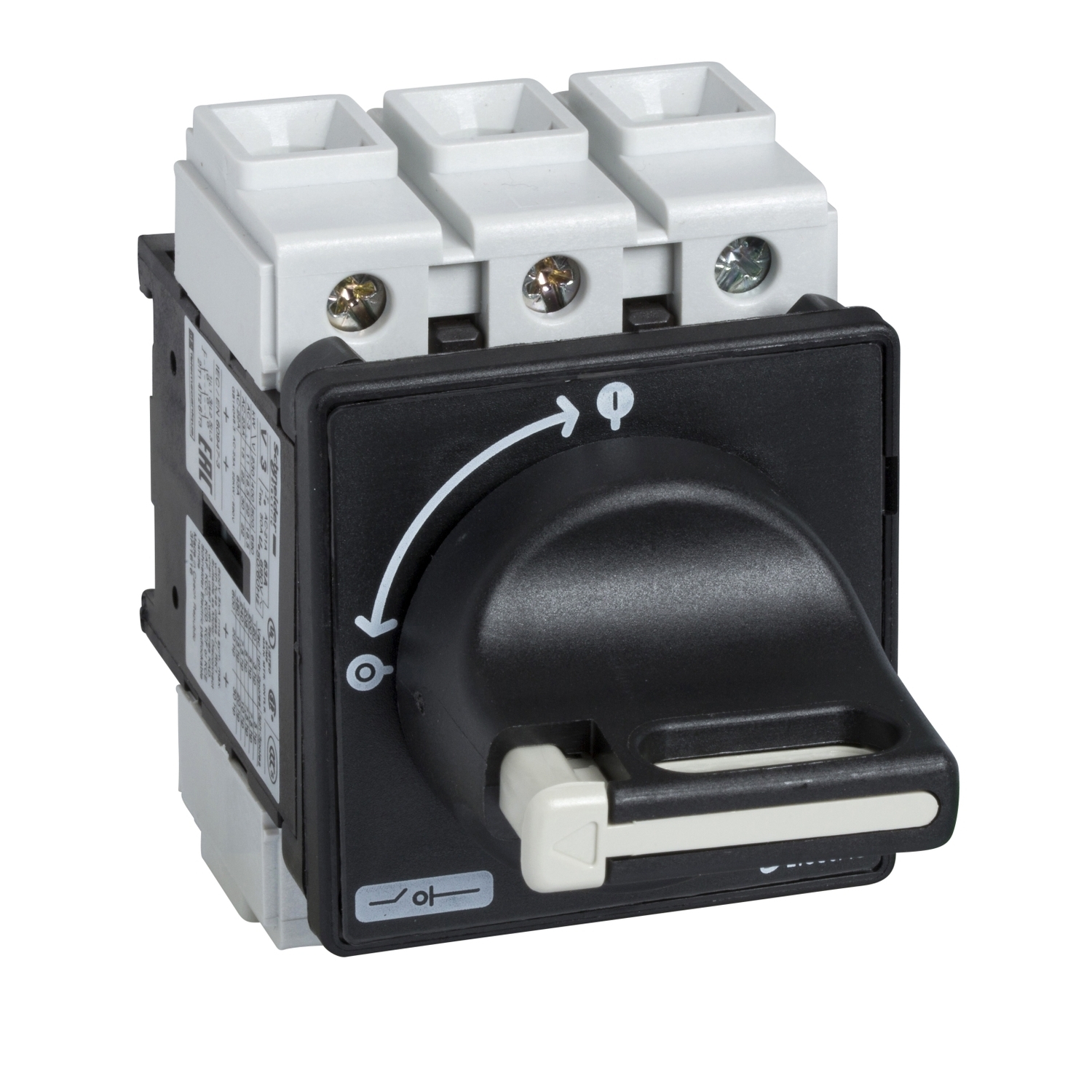 VBF3 TeSys Vario High Performance Main Disconnect Switch With 4-Hole Mounting, 690 V AC, 63 A, 3NO 3 Form A Contact, 3 Poles
