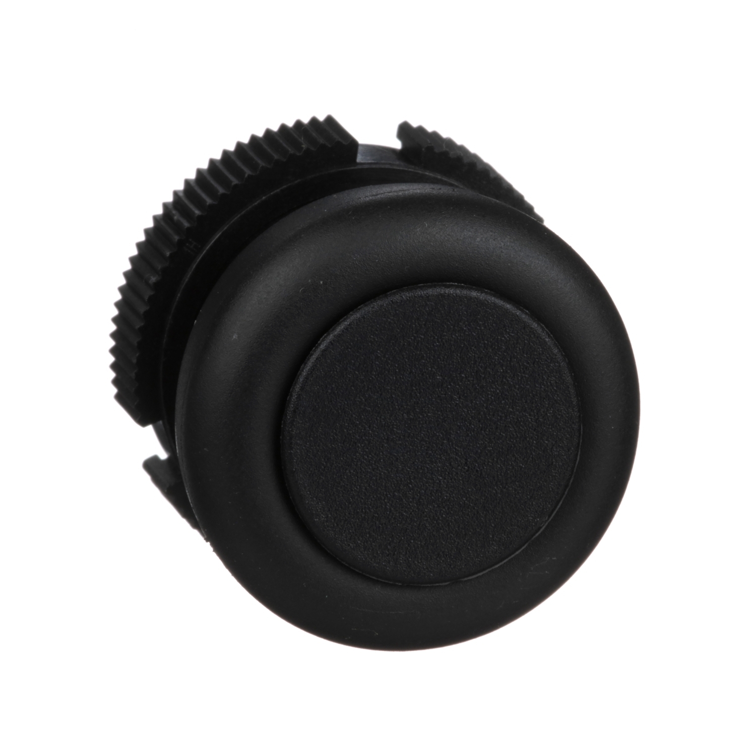 XACA9412 Harmony Booted Pushbutton Head, Round Shape, Black