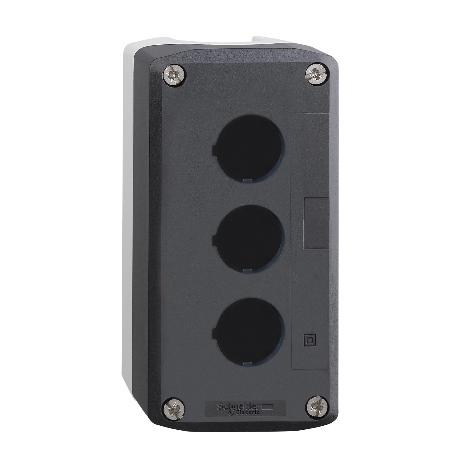 XALD03H7 Harmony Empty Control Station, 5.27 in L x 2.68 in W x 2 in D, NEMA 13/4X/67/66/69K/IP69 NEMA Rating, Polycarbonate