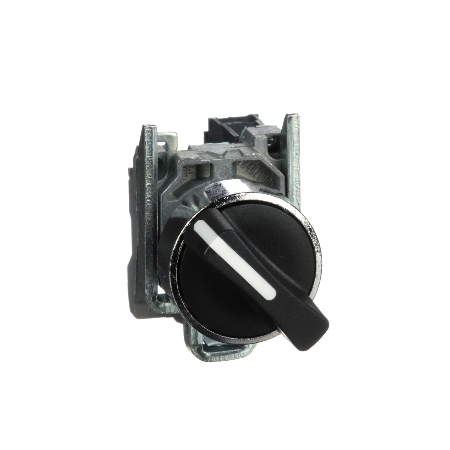 XB4BD21 Harmony Non-Illuminated Selector Switch, 22 mm, 1NO Contact, Slow Break Contact, Round Operator, Black