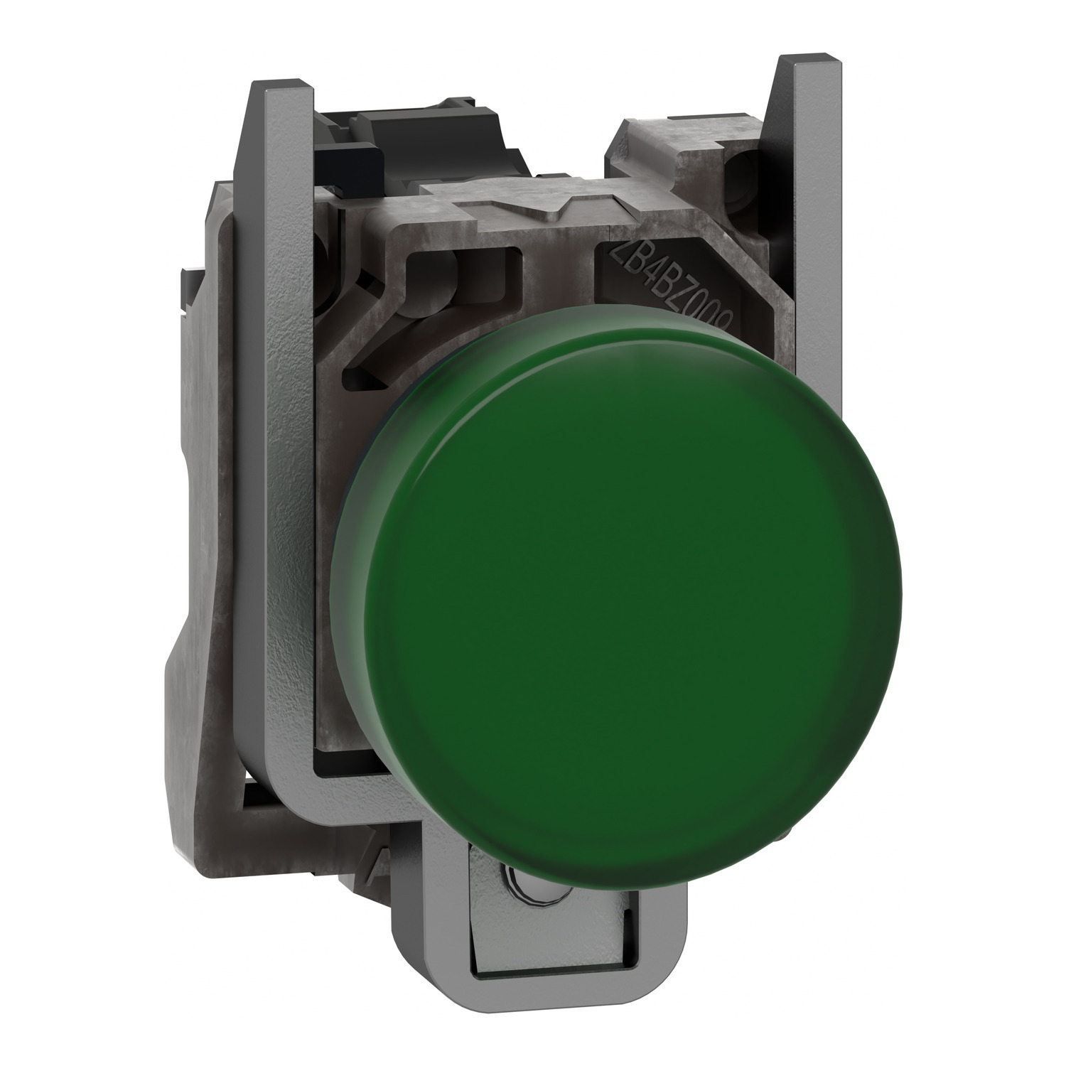 XB4BV63 XB4 Pilot Light, 250 V AC/DC, 2.4 W, Plain Lens, Panel Mounting