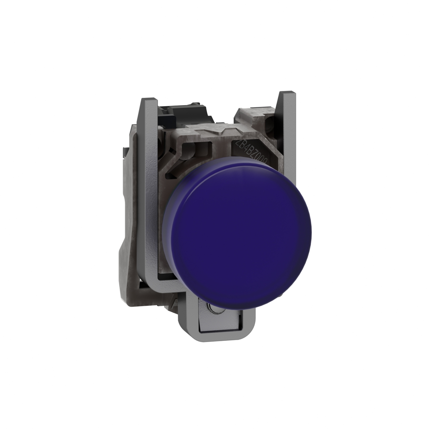 XB4BVB6 Harmony Illuminated Pilot Light, 120 V AC, Plain Lens, Panel Mount