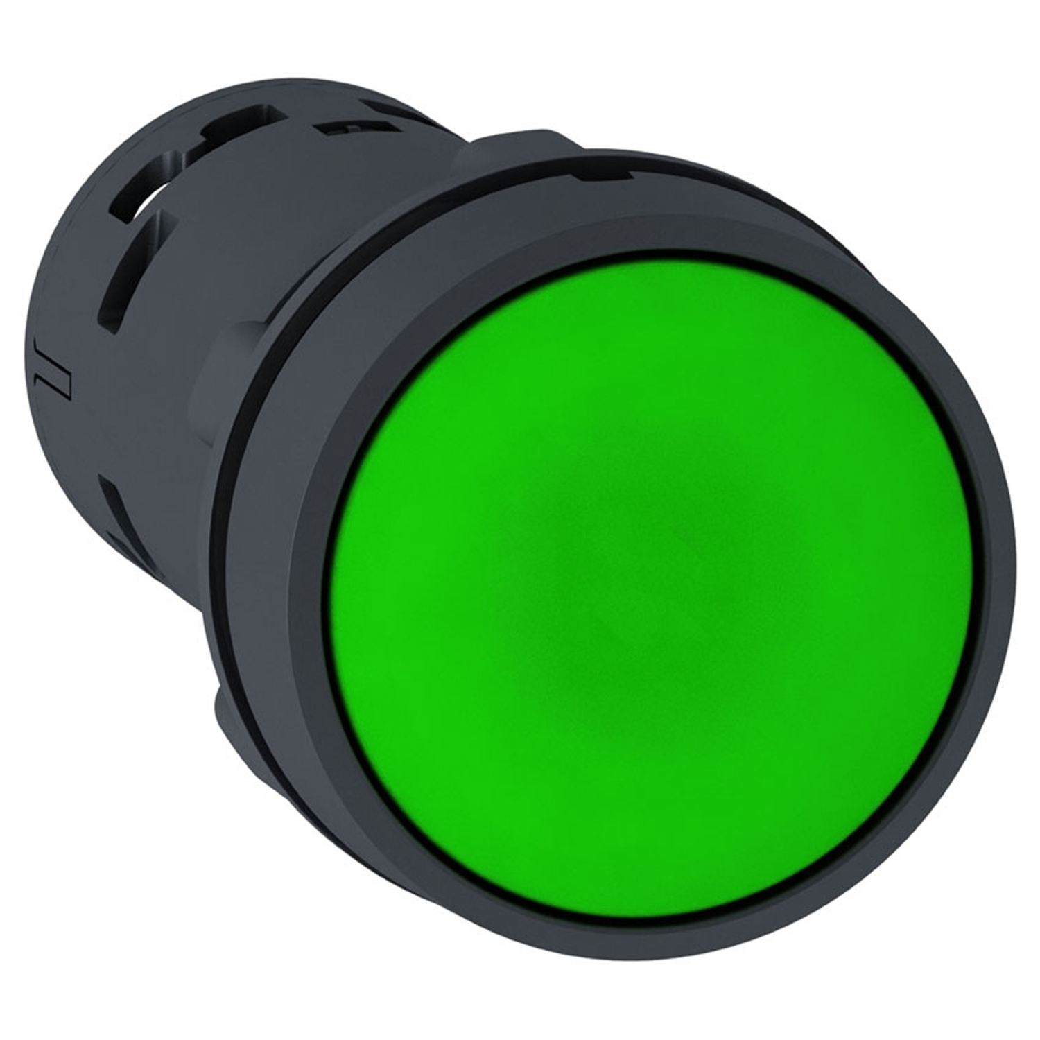 XB7NA31 Harmony Monolithic Non-Illuminated Switch, 22 mm, 1NO Contact, Slow Break Contact, Green