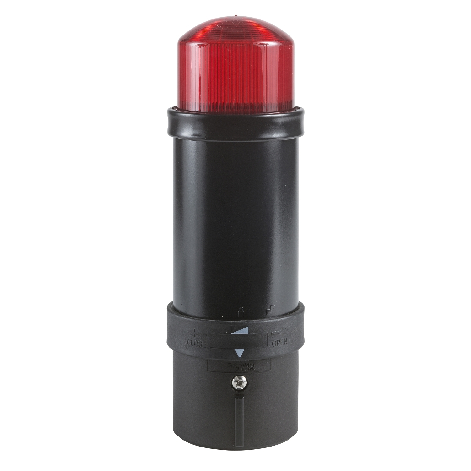 XVBL8G4 Harmony Illuminated Strobe Beacon, 120 VAC, Flash Discharge Tube Lamp, Red, Versatile Mount, NEMA 4X/12 NEMA Rating