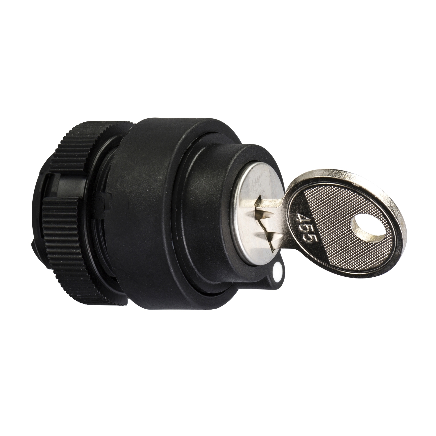 ZA2BG4 Harmony Non-Illuminated Round Key Selector Switch Head, 22 mm, 2 Positions, Black
