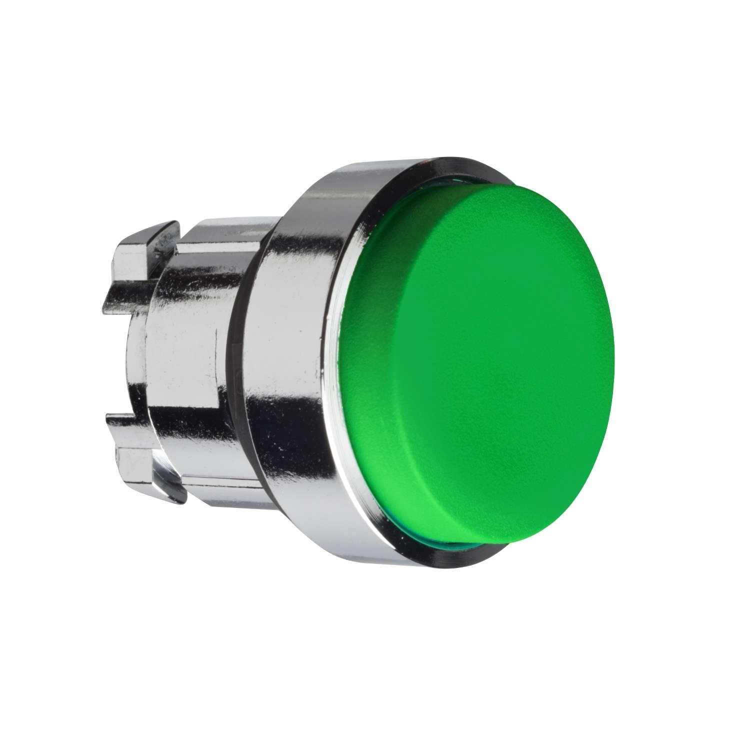 ZB4BL3 Harmony Momentary Non-Illuminated Projecting Standard Unmarked Pushbutton Head, 22 mm Dia, Round Shape, Metal, Green