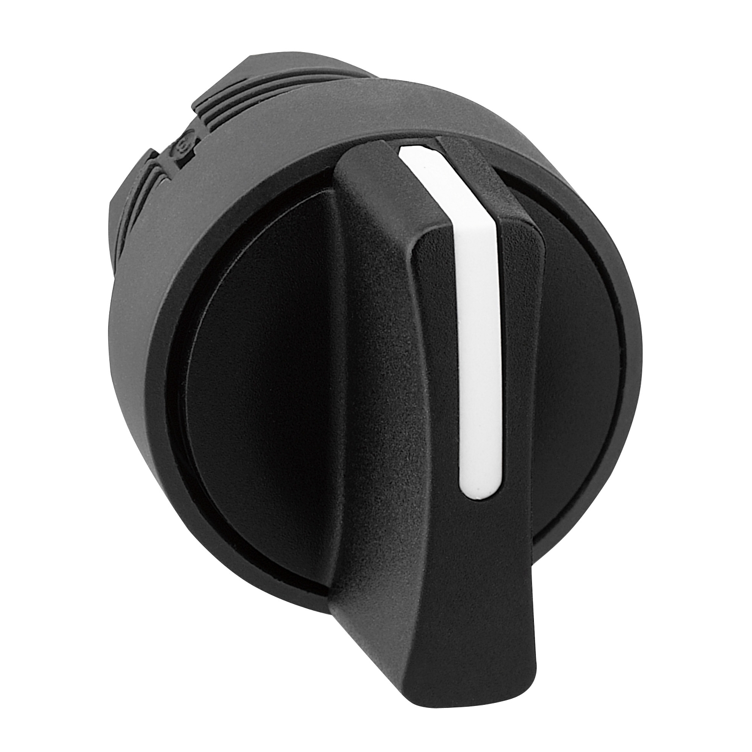 ZB5AD7 Harmony Standard Non-Illuminated Selector Switch Operator, 22 mm Dia, Round Shape, Black