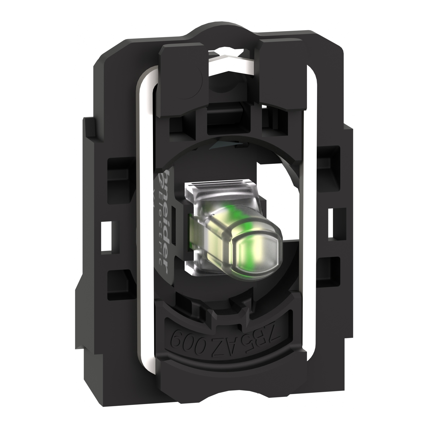 ZB5AVG1 Harmony Light Module, 22 mm, LED Lamp, 120 V AC, Screw Clamp Terminal, White