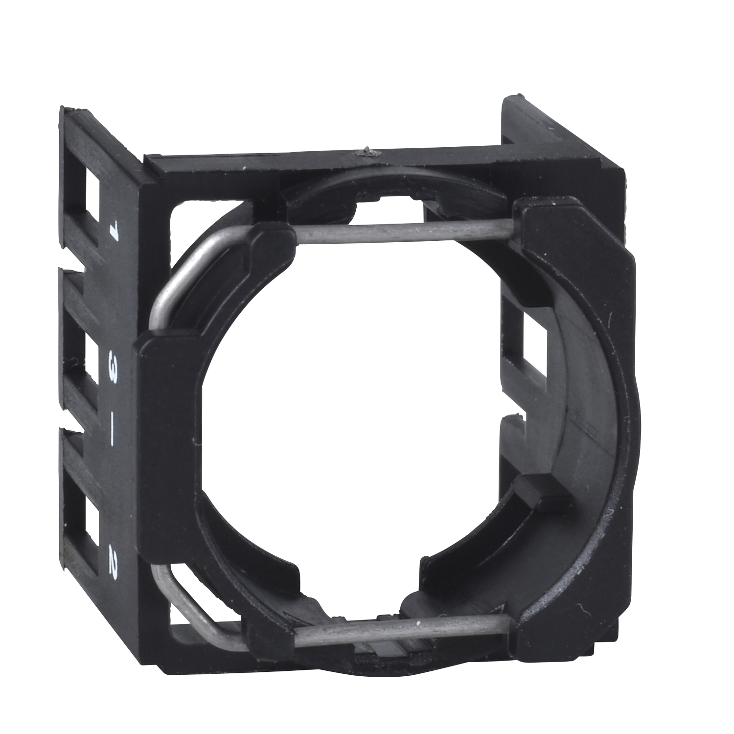 ZB6Y009 Fixing Collar, For Use With Harmony XB6, 16 mm Control Unit, -25 to 70 deg C Operating, IP65, Plastic, Black