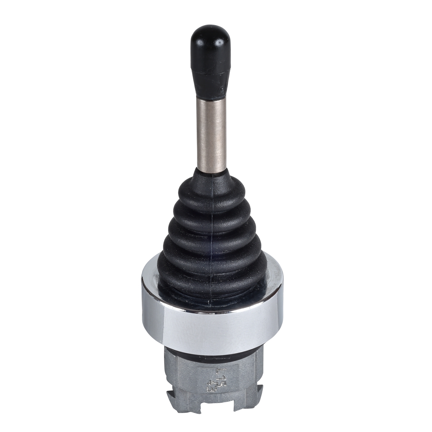 ZD4PA22 Harmony 2-Direction Replacement Spring Return Joystick Controller Head With Operating Shaft, 22 mm, Round Shape, Chromium Plated Metal
