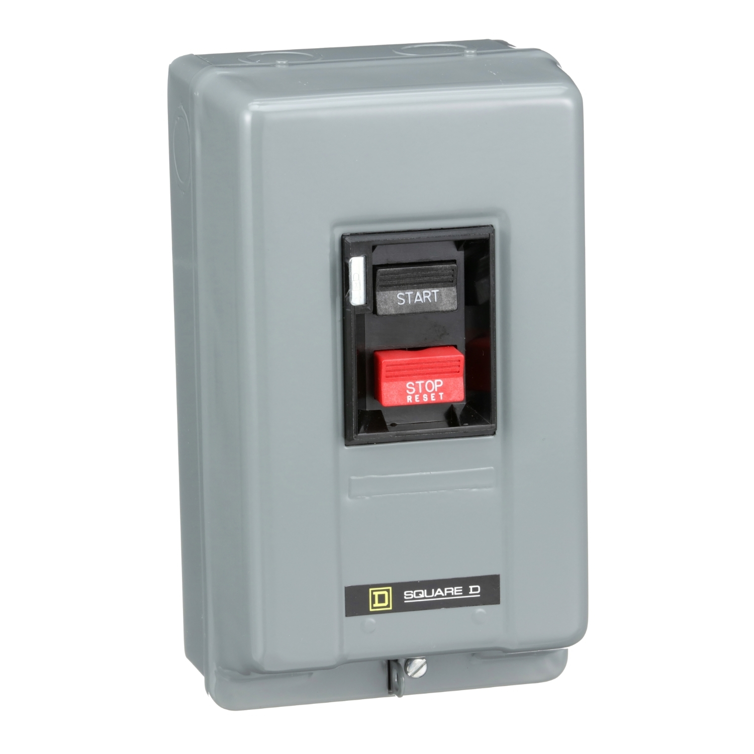 2510MCG1 Type M Integral Horsepower Non-Reversing Surface Mount Manual Starter, 2 Poles, NEMA 1 Enclosure