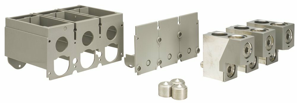 32510 Lug Kit, 2/0 AWG to 500 kcmil Al/2/0 AWG to 350 kcmil Cu, For Use With Compact H, J, NS Molded Case Circuit Breaker