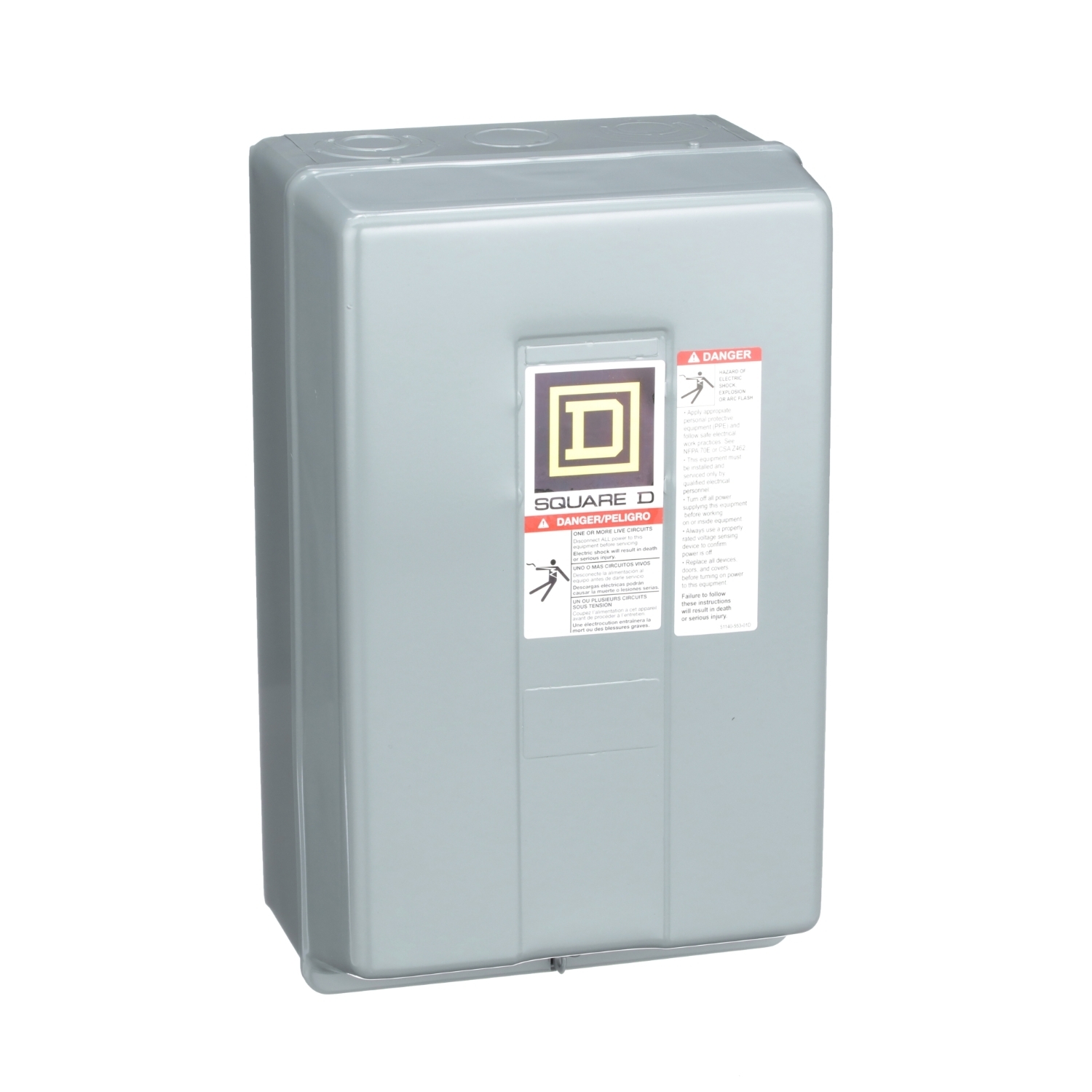 8903LXG1200V04 Mechanically Held Type LX Lighting Contactor, 277 V AC at 60 Hz V Coil, 12NO Contact, 12 Poles