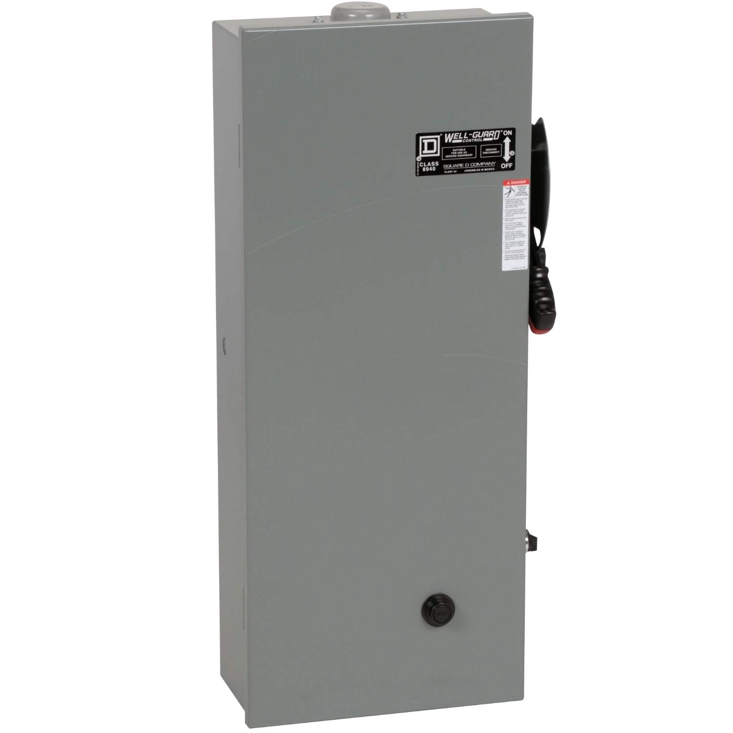 8940SSC4010 SS Series Weatherproof Pump Panel, 3 Poles, NEMA 3R Enclosure