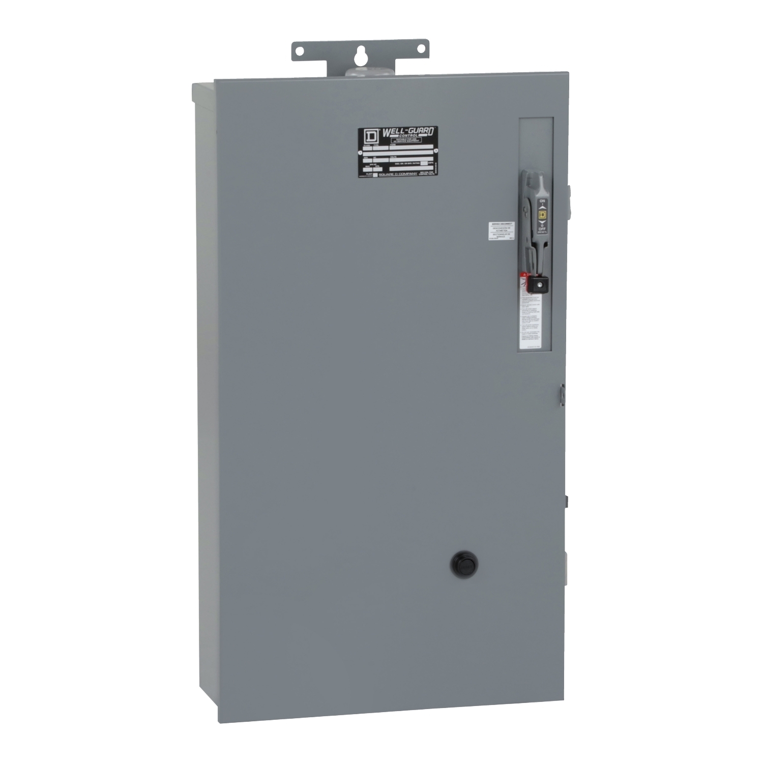 8940XD4S2V06A28H30 S2 Series Well Guard Pump Panel, 440 V AC at 50 Hz, 480 V AC at 60 Hz V Coil, 3 Poles, NEMA 3R Enclosure