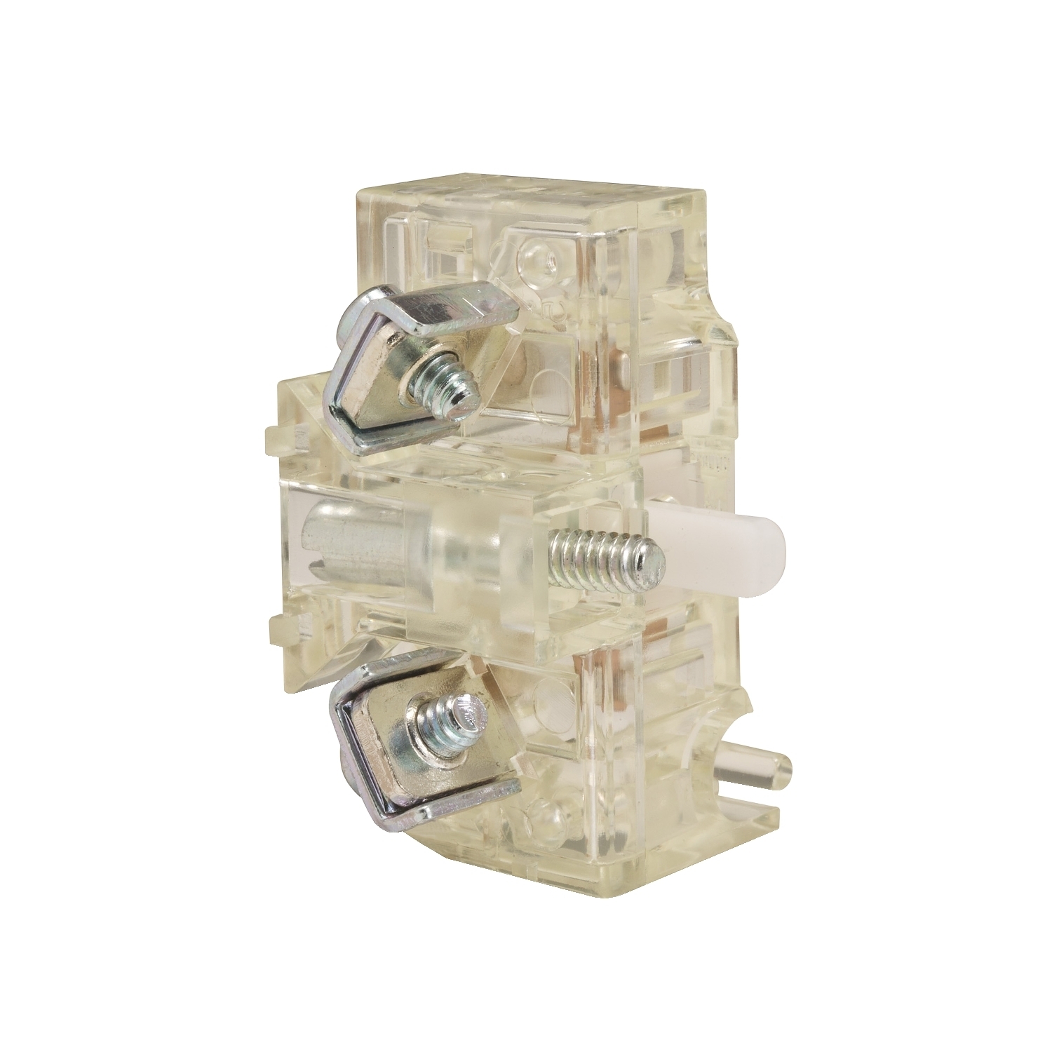 9001KA3G Harmony Contact Block, 30 mm, 1NC Contact, 10 A at 600 V AC Contact, Copper/Silver Contact