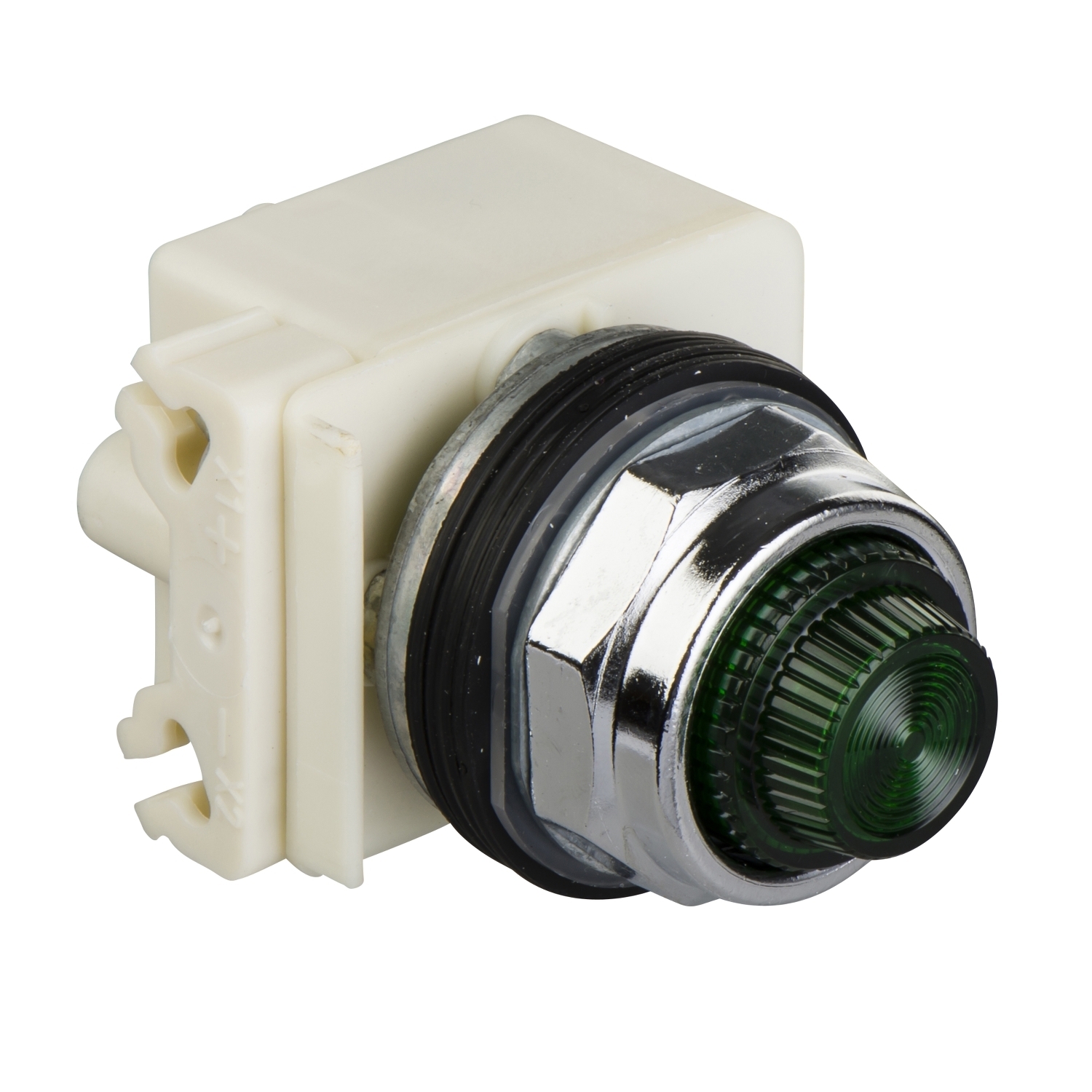 9001KP32LGG31 Harmony Type K Standard Heavy Duty Pilot Light, 12/14 V AC/DC, Fresnel Lens, Panel Mount