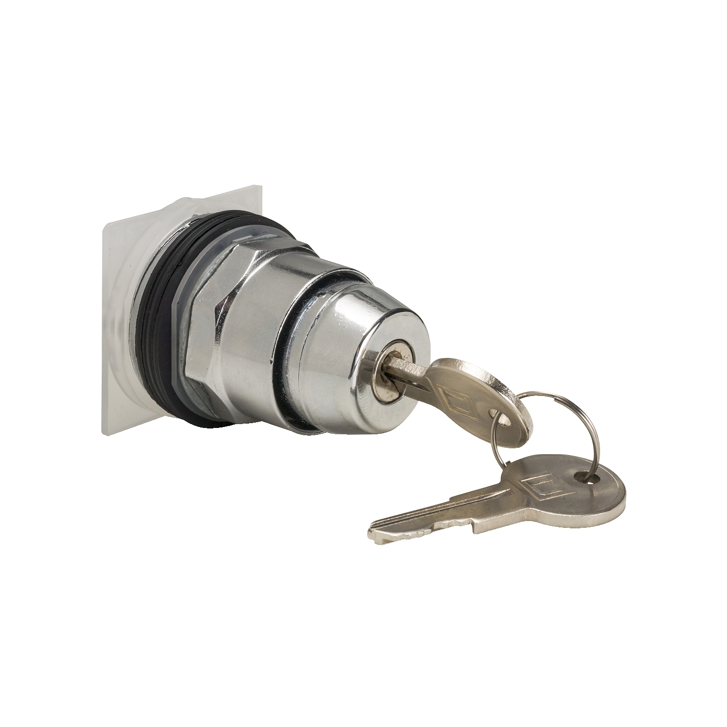 9001KS34K1H13 Harmony Type T-K Dusttight/Oiltight/Watertight Heavy Duty Non-Illuminated Selector Switch, 30 mm, 1NO-1NC Contact, Slow Break Contact, Keyed Operator, Black