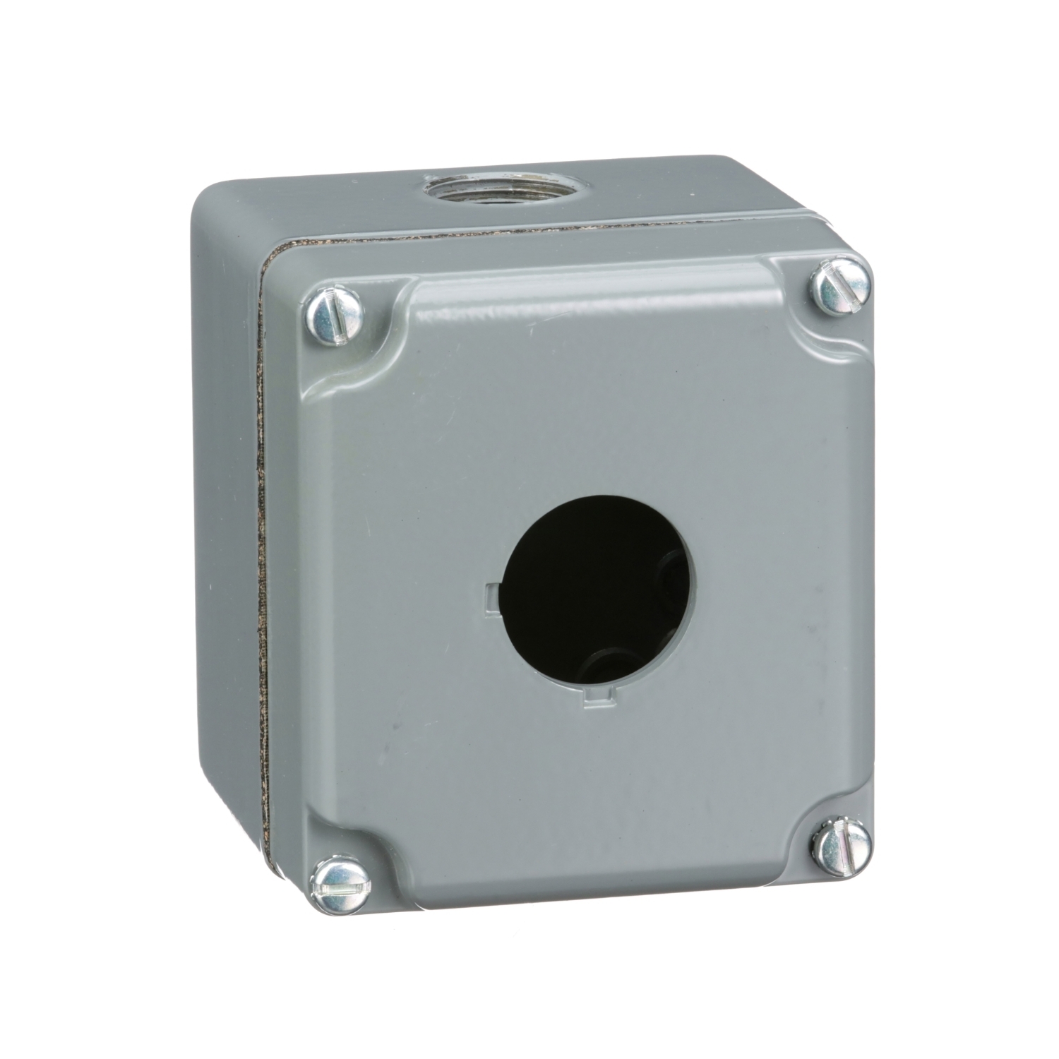 9001KY1 Harmony Dusttight Oiltight Watertight Control Station Enclosure, 4 in L x 3.62 in W x 3.53 in D, 1 Outlet, NEMA 1/3/4/6/12/13 NEMA Rating, Aluminum