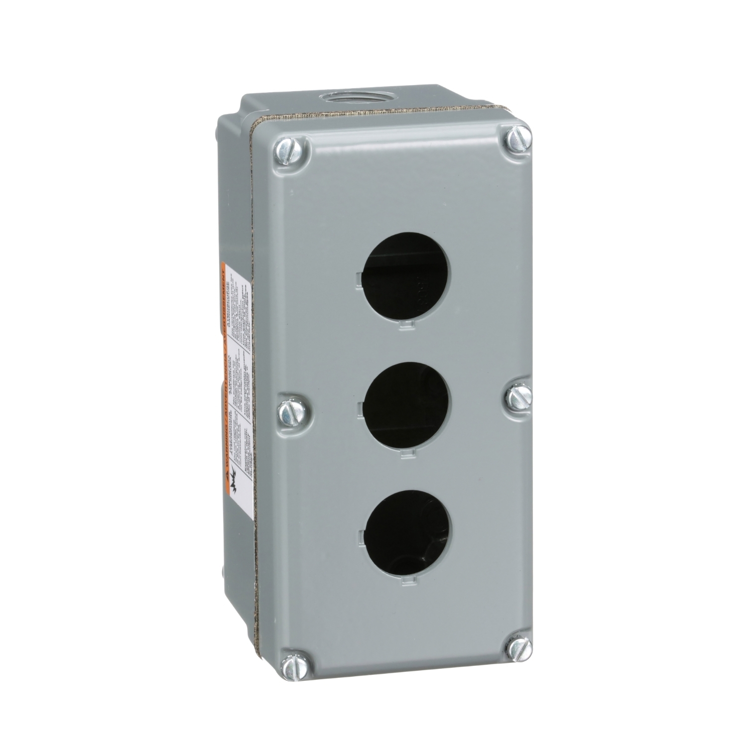 9001KY3 Harmony Dusttight Oiltight Watertight Control Station Enclosure, 7 in L x 3.62 in W x 3.53 in D, 3 Outlets, NEMA 1/3/4/6/12/13 NEMA Rating, Aluminum