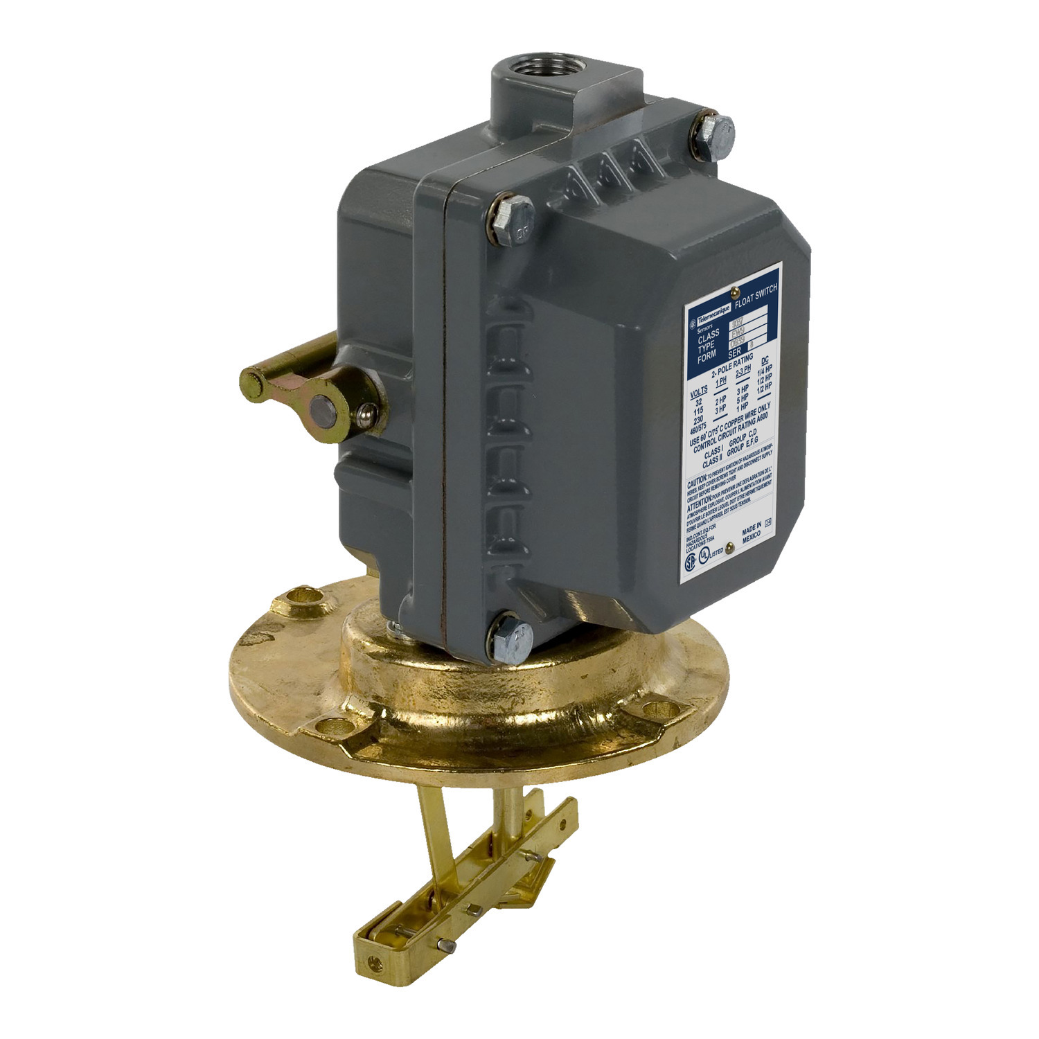 9037ER9 2-Pole Type E Float Switch, 575 V AC