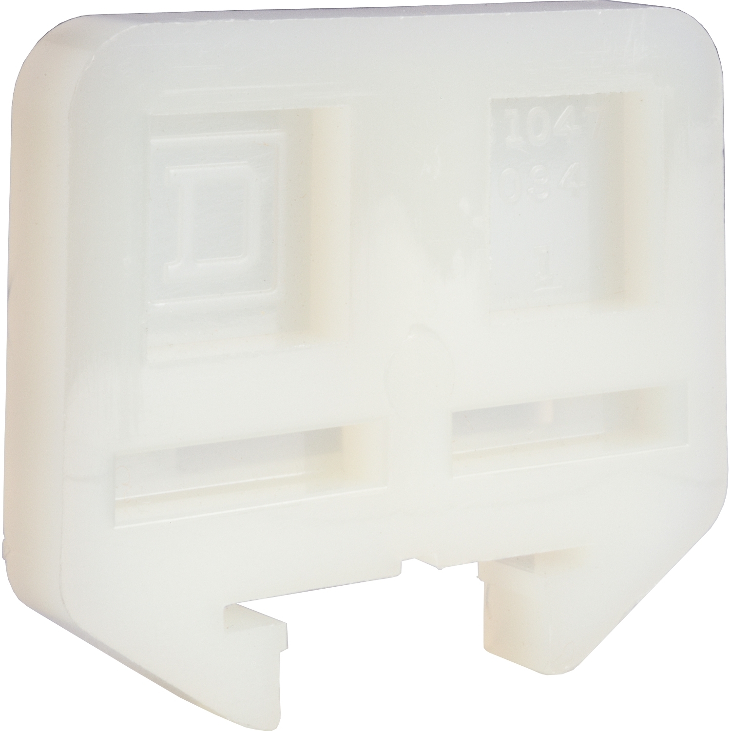 9080GH61 Linergy Transition Terminal Block End Barrier, White
