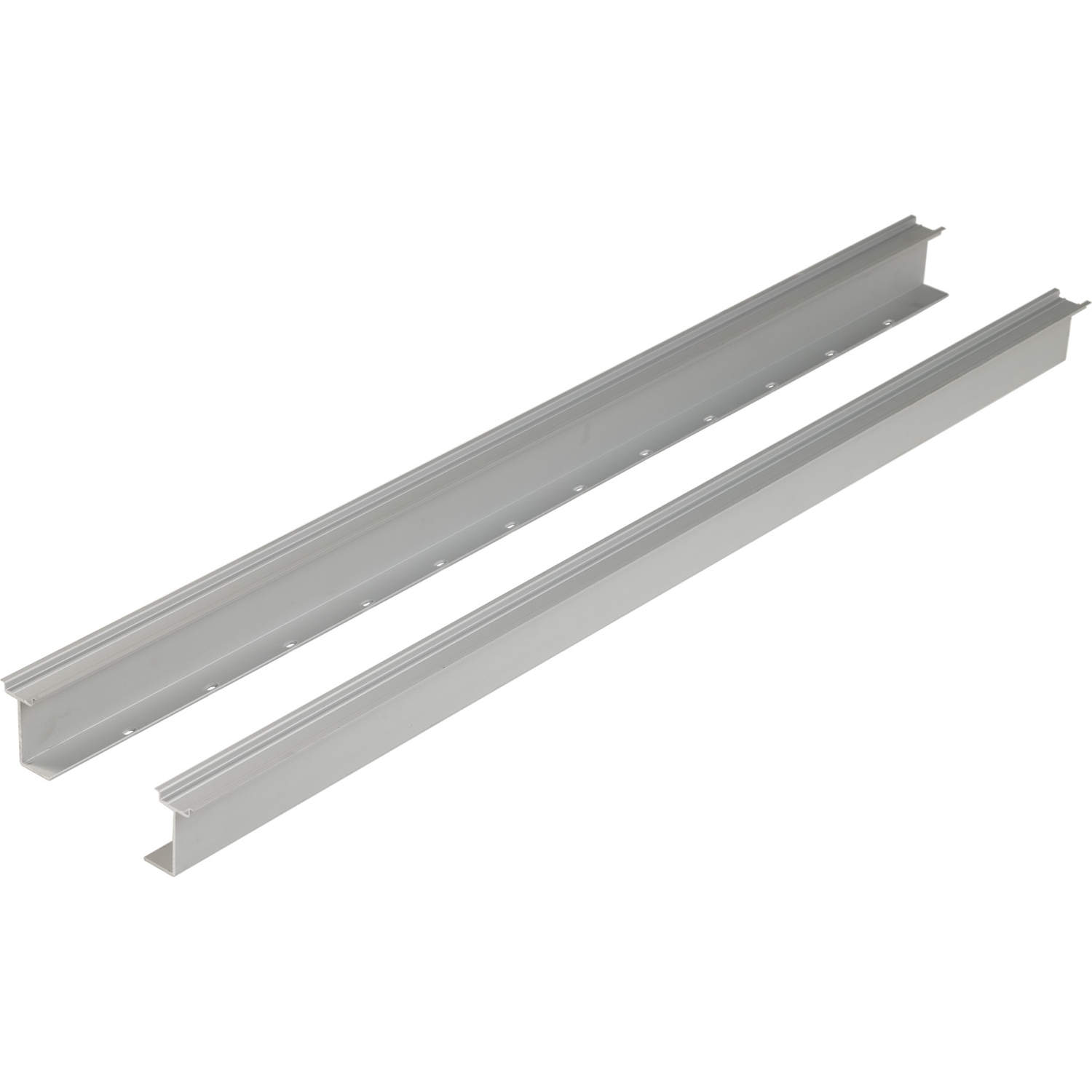 9080MH439 Linergy DIN Rail High Rise Terminal Block Mounting Track, 39.37 in L x 1.38 in W x 0.3 in H, Aluminum