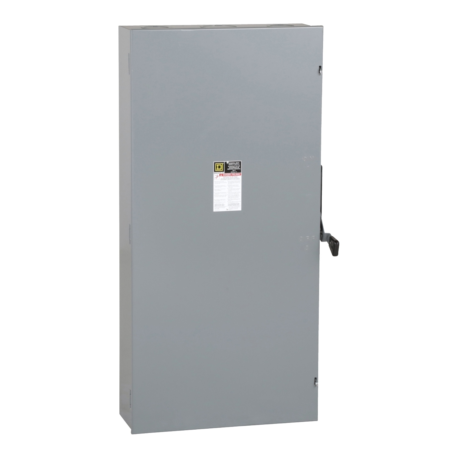 D226N E3 Series Fusible General Duty Safety Switch, 240 V AC, 600 A, 2 Poles