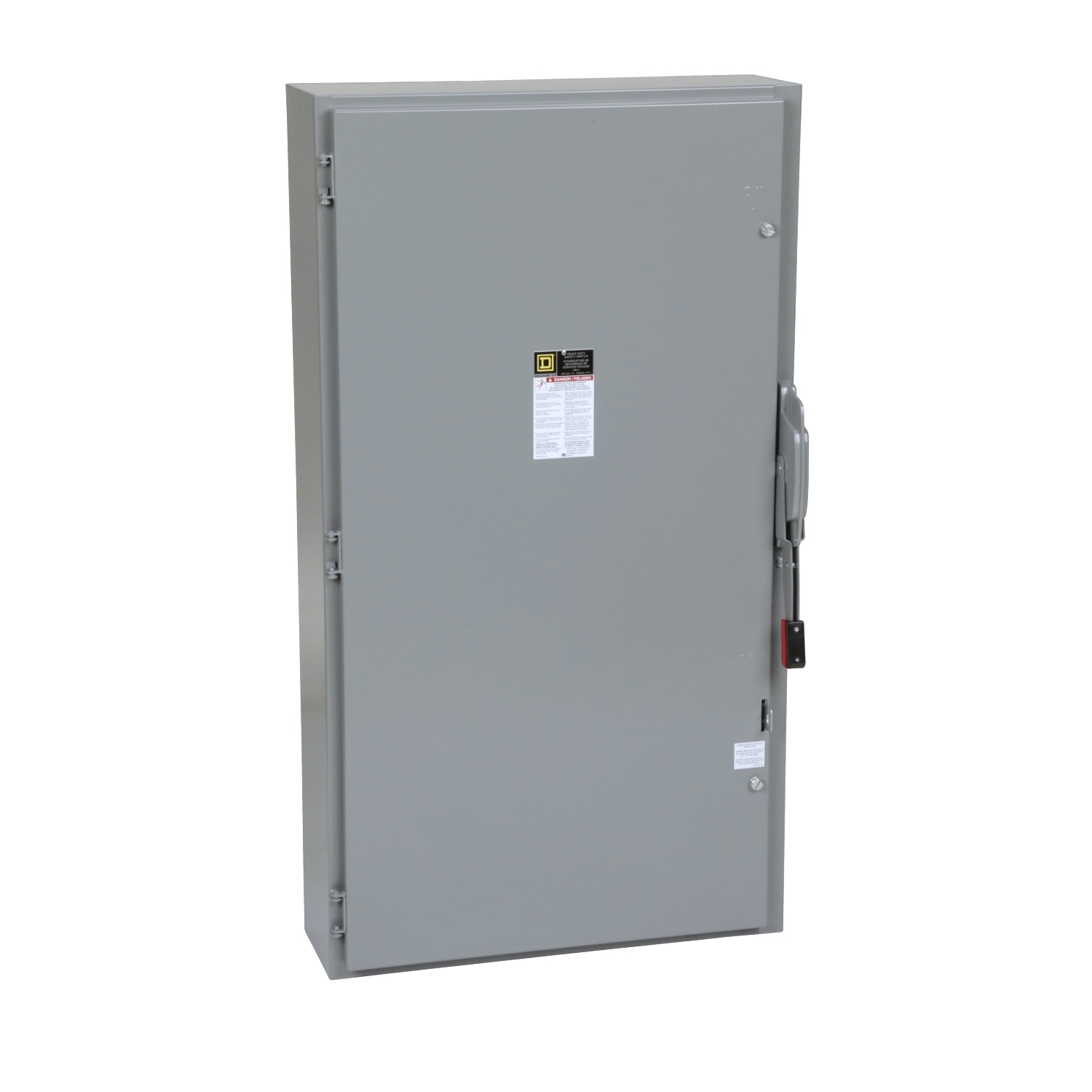 H225N E4 Fusible General Purpose Heavy Duty Safety Switch With Factory Installed Neutral, 240 V AC/250 V DC, 400 A, 50 hp, 125 hp, 2 Poles