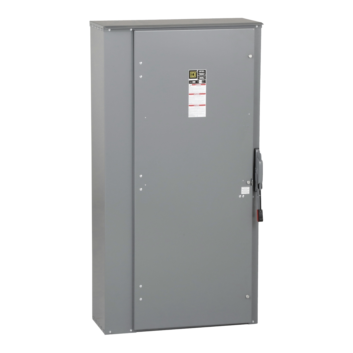 H327NR E4 Fusible Iceproof Rainproof Single Throw Sleetproof Heavy Duty Safety Switch With Factory Installed Neutral, 240 V AC/250 V DC, 800 A, 50 hp, 100 hp, 250 hp, 3PST Contact, 3 Poles