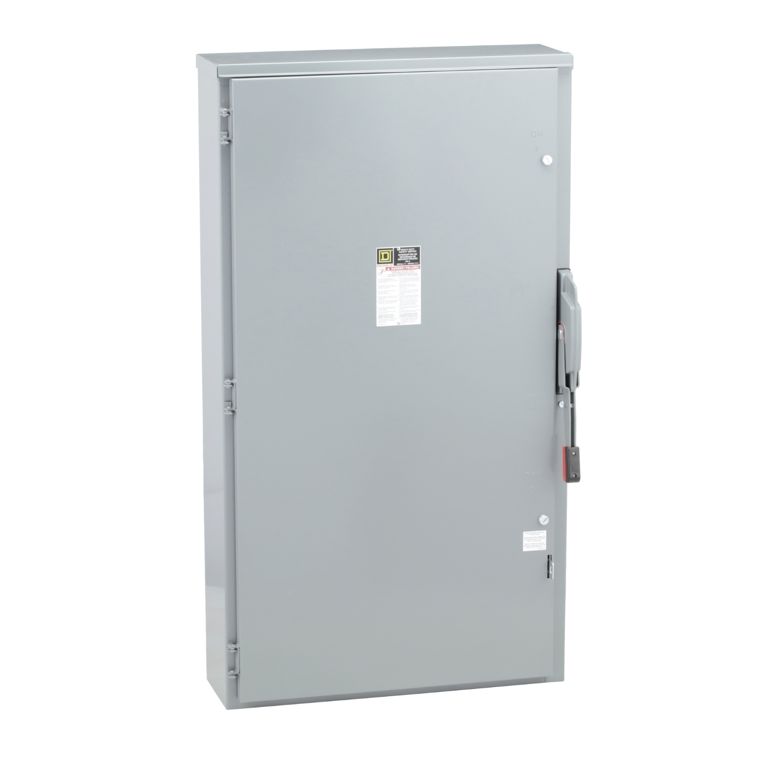 H365R Heavy Duty Fusible Iceproof Rainproof Safety Switch, 600 V AC/DC, 400 A, 50 hp, 125 hp, 3PST Contact, 3 Poles