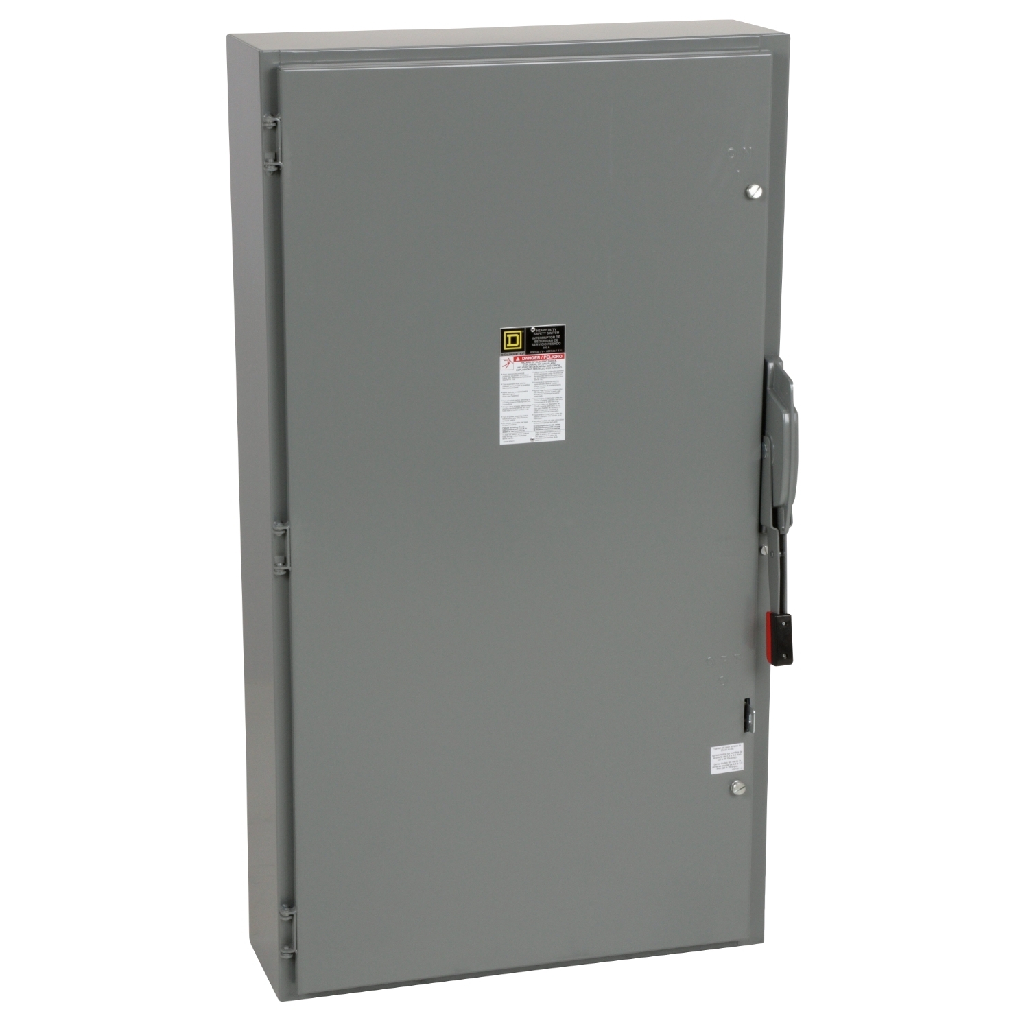 H366 E4 Fusible Heavy Duty Safety Switch, 600 V AC/DC, 600 A, 200 hp, 500 hp, 3PST Contact, 3 Poles