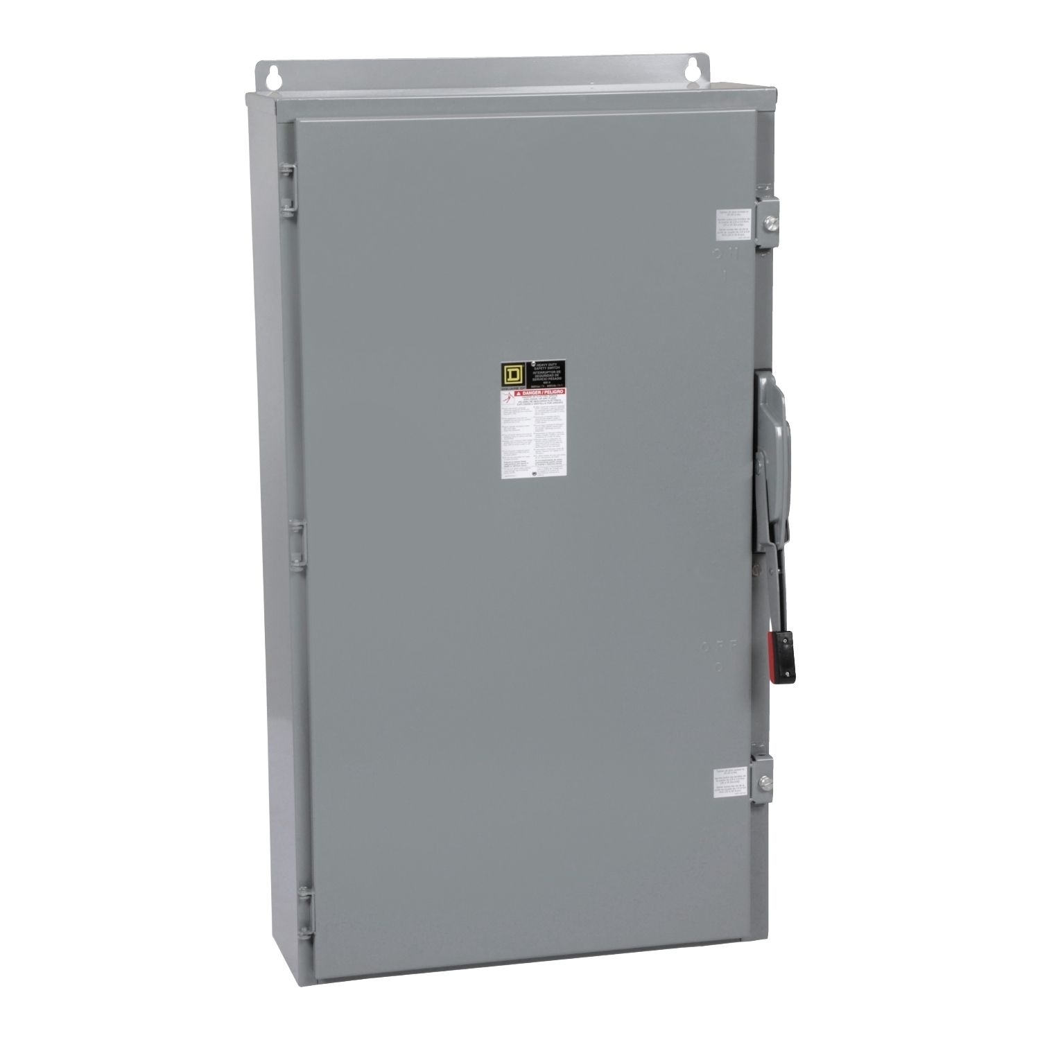 H366AWK Fusible Heavy Duty Disconnect Switch, 600 V AC/DC, 600 A, 50 hp, 200 hp, 3PST Contact, 3 Poles
