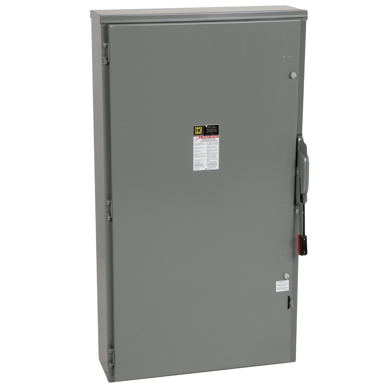 H366R Fusible Heavy Duty Safety Switch, 600 V AC/DC, 600 A, 50 hp, 200 hp, 3PST Contact, 3 Poles