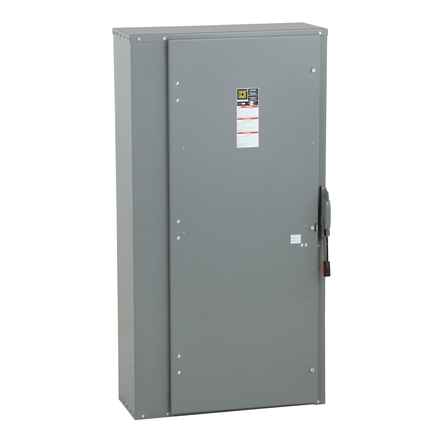 H367N E4 Fusible General Purpose Single Throw Heavy Duty Safety Switch With Factory Installed Neutral, 600 V AC/DC, 800 A, 50 hp, 250 hp, 500 hp, 3PST Contact, 3 Poles