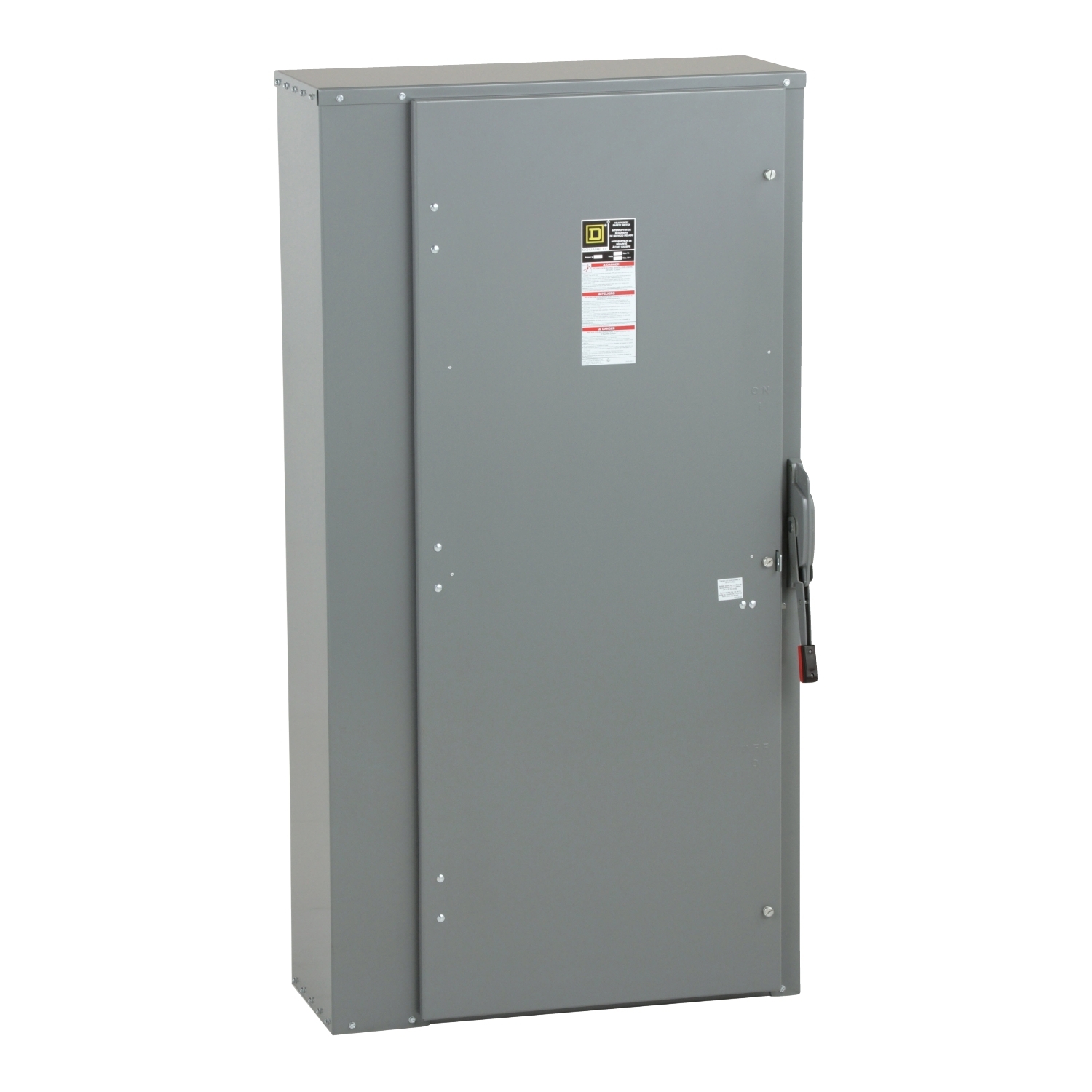 H368N Heavy Duty Fusible General Purpose Safety Switch With Factory Installed Neutral, 600 V AC/DC, 1200 A, 500 hp at 600 VAC, 50 hp at 600 VDC, 3NO 3 Form A Contact, 3 Poles