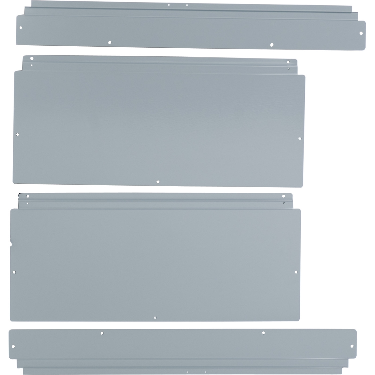 HCM64TS I-Line 4-Piece Bottom Feed standard Trim Front, 64 in L x 32-1/4 in W, For Use With HCM 3-Pole Main Lug and Main Circuit Breaker Panelboard, Surface Mount