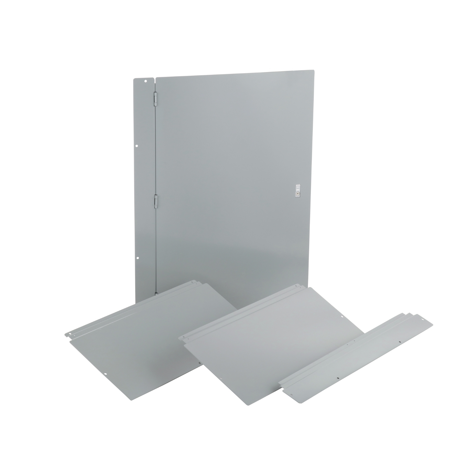 HCM64TSD I-Line 4-Piece Bottom Feed Standard Cover/Trim Kit With Door, 64 in L x 32-1/4 in W, For Use With HCM 3-Pole Main Lug and Main Circuit Breaker Panelboard, Surface Mount