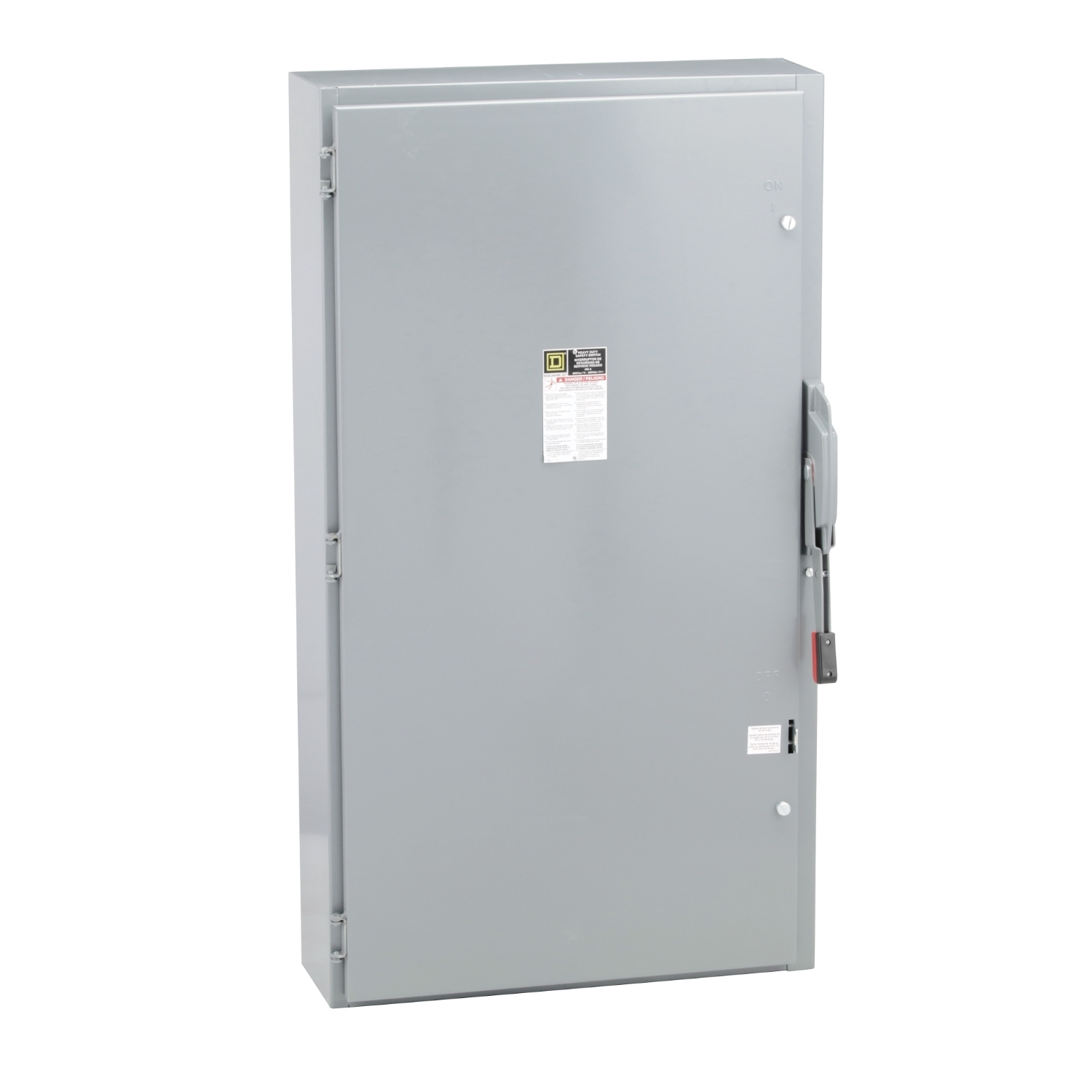 HU365 Heavy Duty Non-Fused Safety Switch, 600 V AC/DC, 400 A, 50 hp, 350 hp, 3PST Contact, 3 Poles