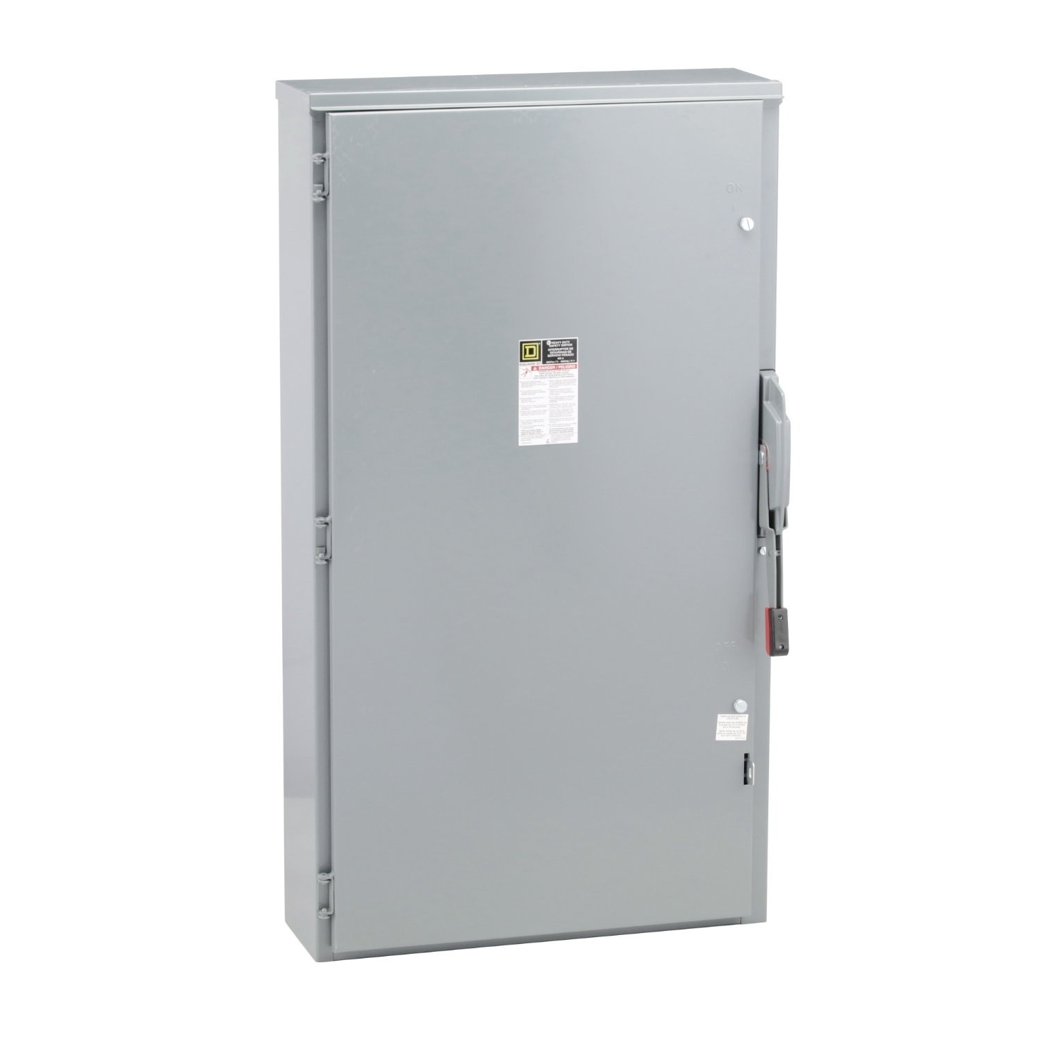 HU365R Heavy Duty Iceproof Non-Fusible Rainproof Sleetproof Safety Switch, 600 V AC/DC, 400 A, 350 hp, 3 Poles