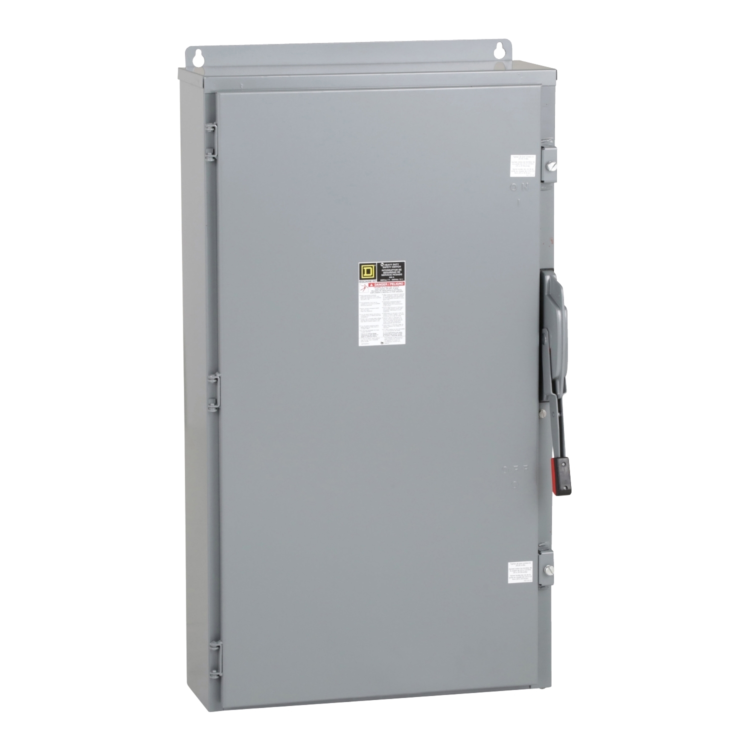 HU366AWK E5 Non-Fusible Iceproof Rainproof Sleetproof Heavy Duty Safety Switch, 600 V AC/DC, 600 A, 500 hp, 3PST Contact, 3 Poles