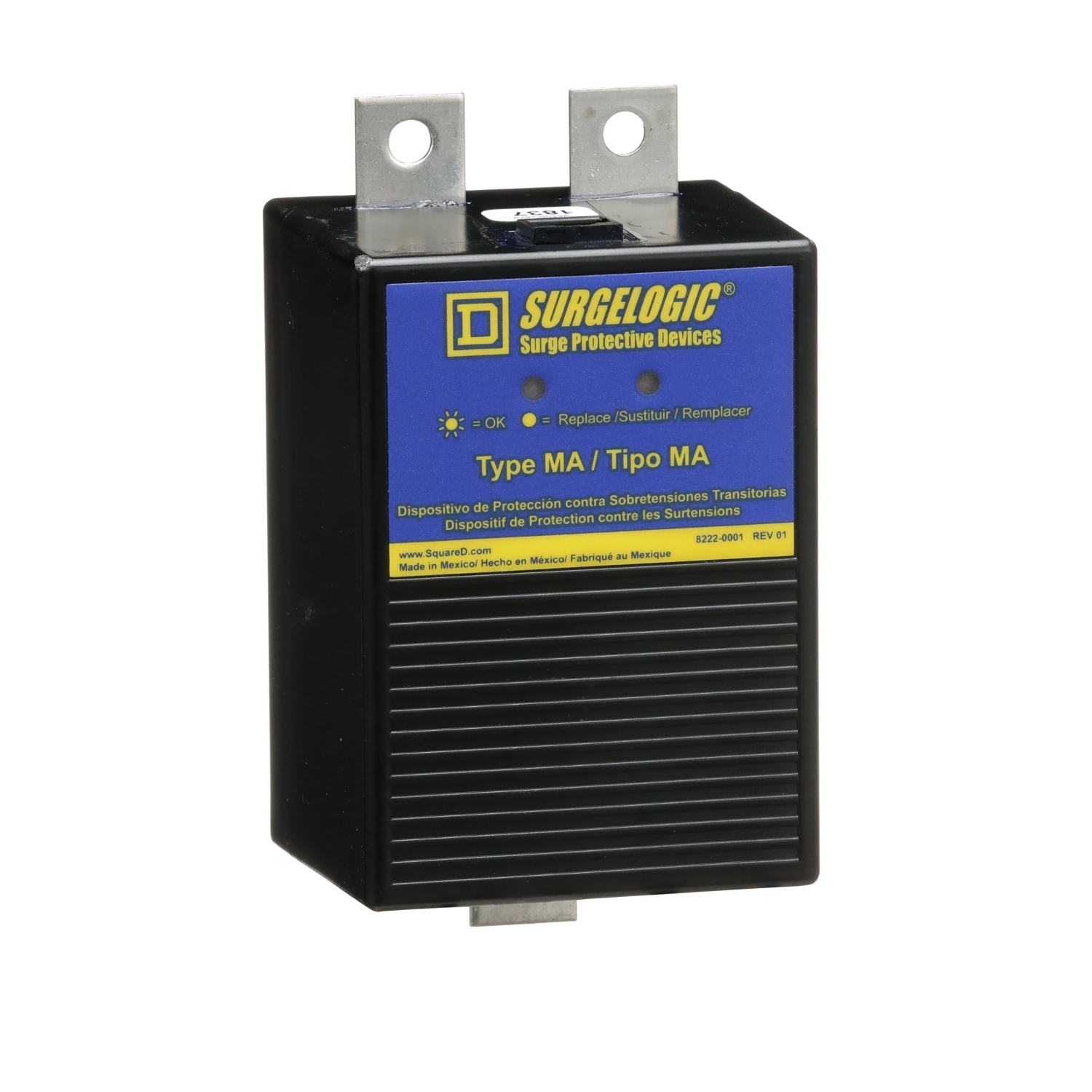 MA1IMA24 Surgelogic SPD Type 2 Surge Protection Module, 120/240 V AC, 47 to 63 Hz, 1 Pole, 200 kA SCCR, 1 Phase