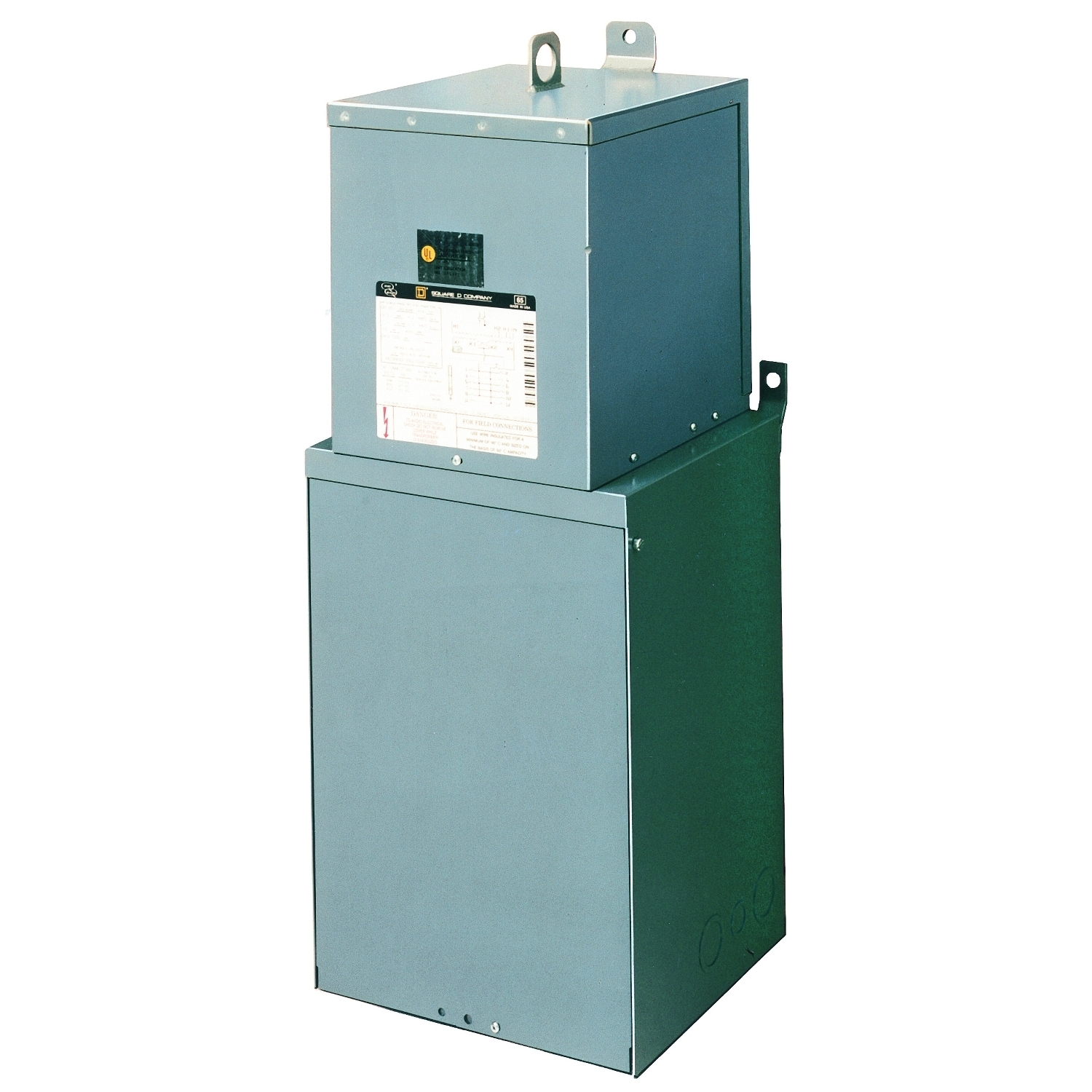 MPZB7S40F Mini Power-Zone Sealed Transformer, 480 V Primary, 120/240 V Secondary, 7.5 kVA, 1 Phase